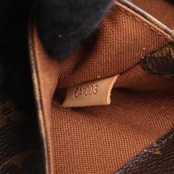 LOUIS VUITTON Brown Monogram Leather Pochette Hobo Bag - Picture 5 of 7